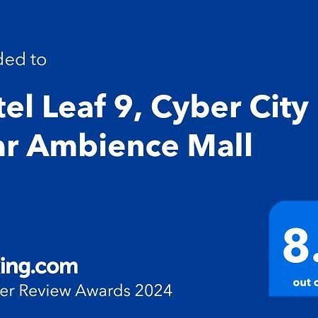 Hotel Leaf 9, Cyber City Near Ambience Mall Gurgaon Exterior foto